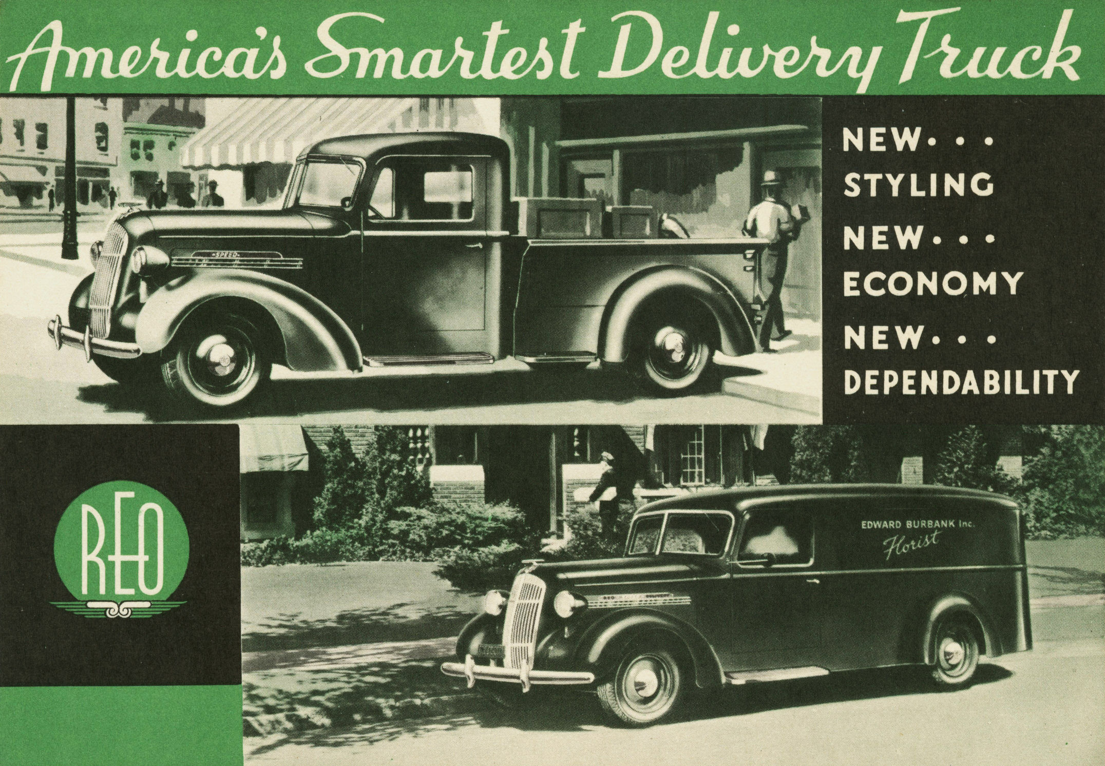 1937 REO Auto Advertising